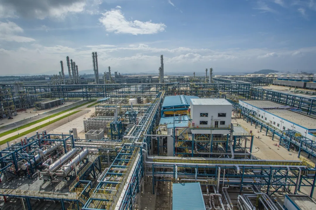 寰球大慶公司總承包泉州10萬噸EVA裝置投產