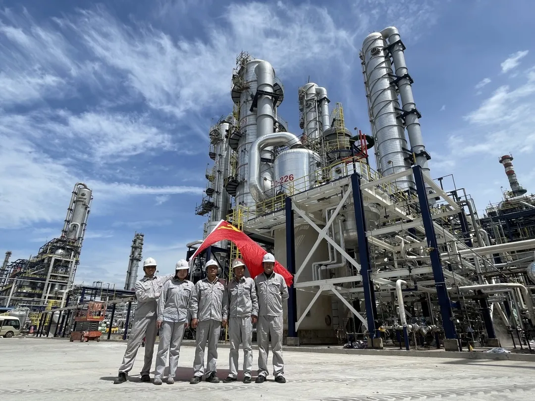 上海工程總包古雷煉化EO/EG、EBSM裝置試車成功