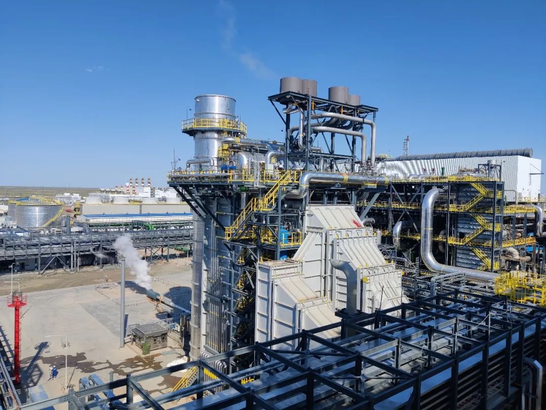 華陸公司哈薩克斯坦PDH項目廢熱鍋爐成功產汽