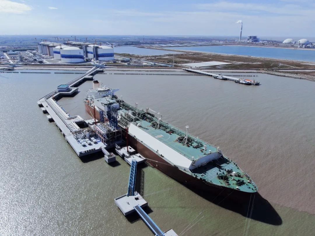 中國海油鹽城“綠能港”一期工程正式投產