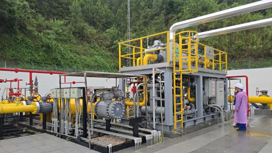 清遠天然氣壓差發電項目成功投運