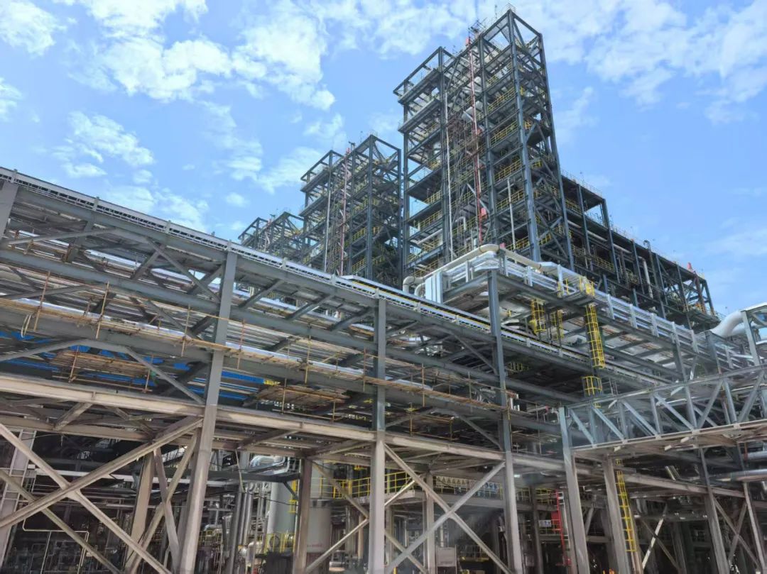 河圖承接的全球最大聚丙烯裝置開車成功