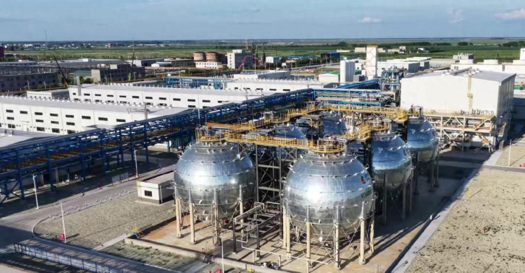 寰球吉林公司承擔設計的全球最大單體綠氨項目在吉林大安成功投產